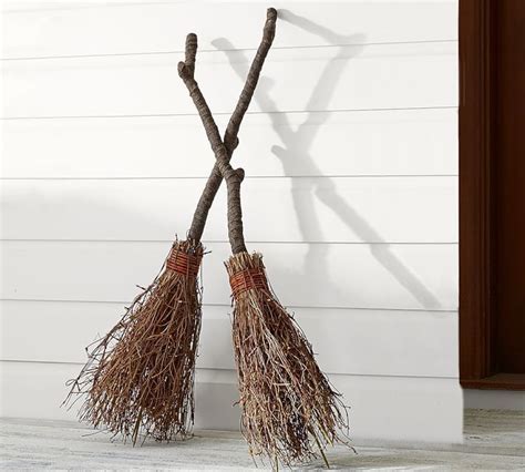 Pottery barn witch broom